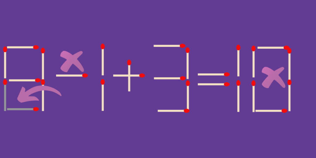 Brain Teaser Can you join the 3% and move 2 matchsticks to fix this (almost) impossible equation in just 8 seconds (2)