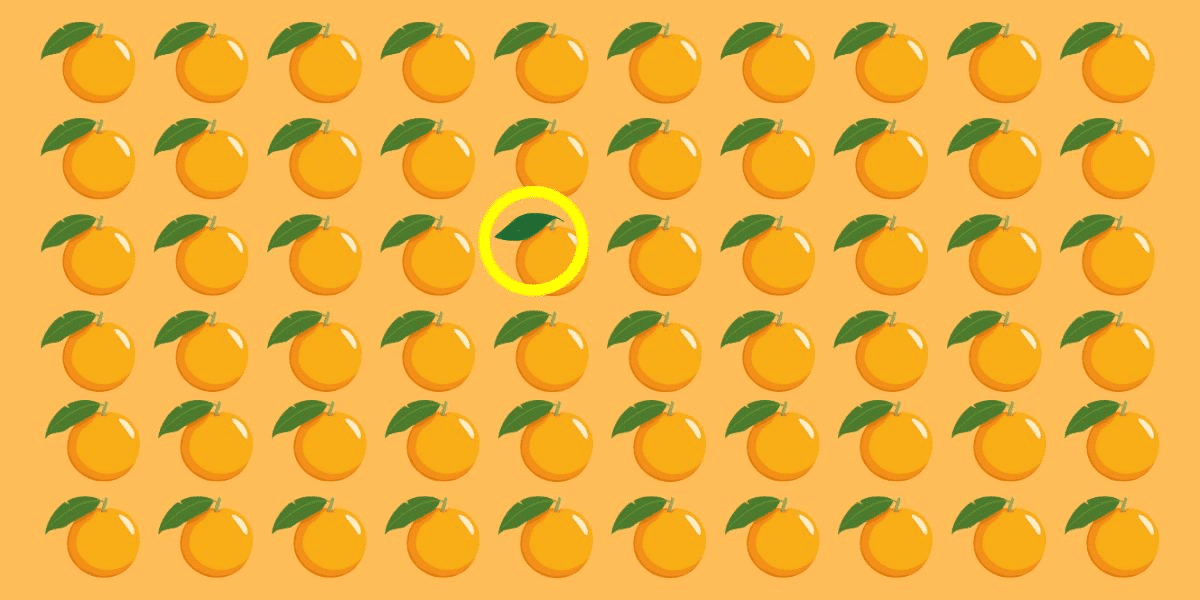 Nur 4 % können triumphieren: Finden Sie die ungewöhnliche Herausforderung – erkennen Sie die einzigartige Orange in weniger als 5 Sekunden, oder?
