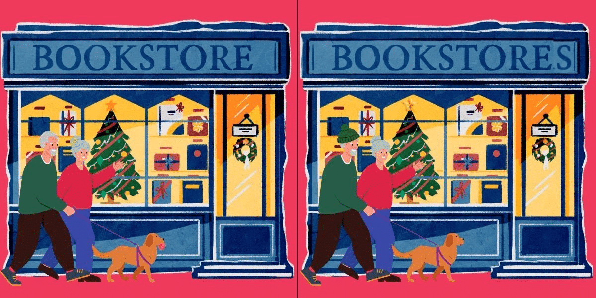 Herausforderung „Finde den Unterschied“: Tauchen Sie ein in die Bücherregal-Bonanz und finden Sie die 6 subtilen Veränderungen in weniger als 12 Sekunden!