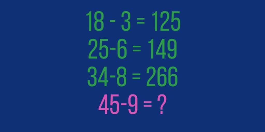 Can you Crack the Code Find the odd number in this mathematical puzzle and prove your high IQ! (3)