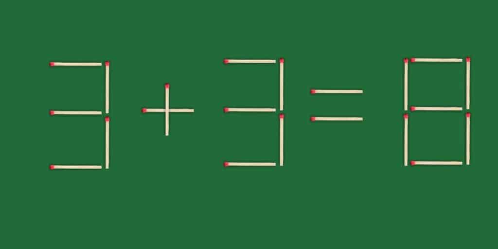 Can you crack this tricky matchstick equation puzzle Find the Key to Correcting it with just one move