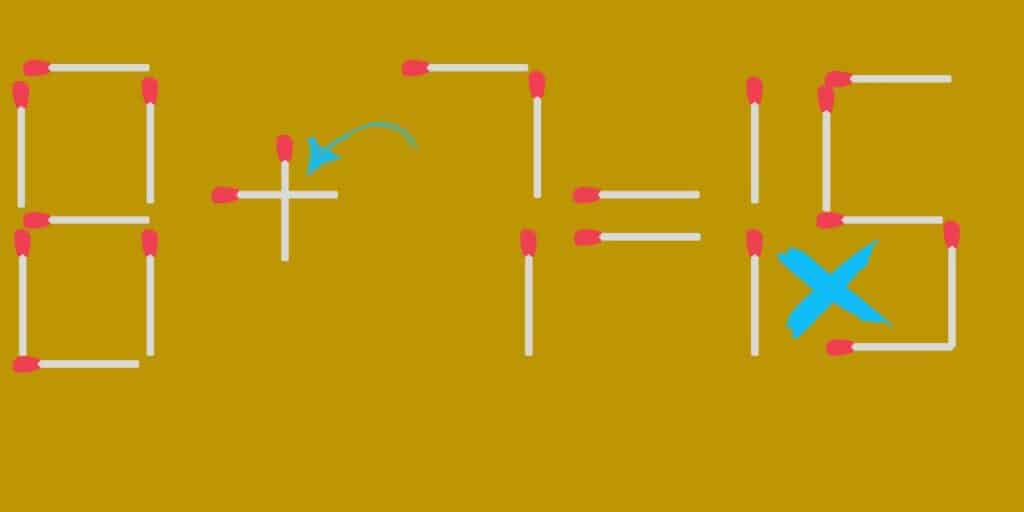 Unlocking the mystery of Matchstick Puzzles transform this tricky and incorrect equation with just one clever move! (2)