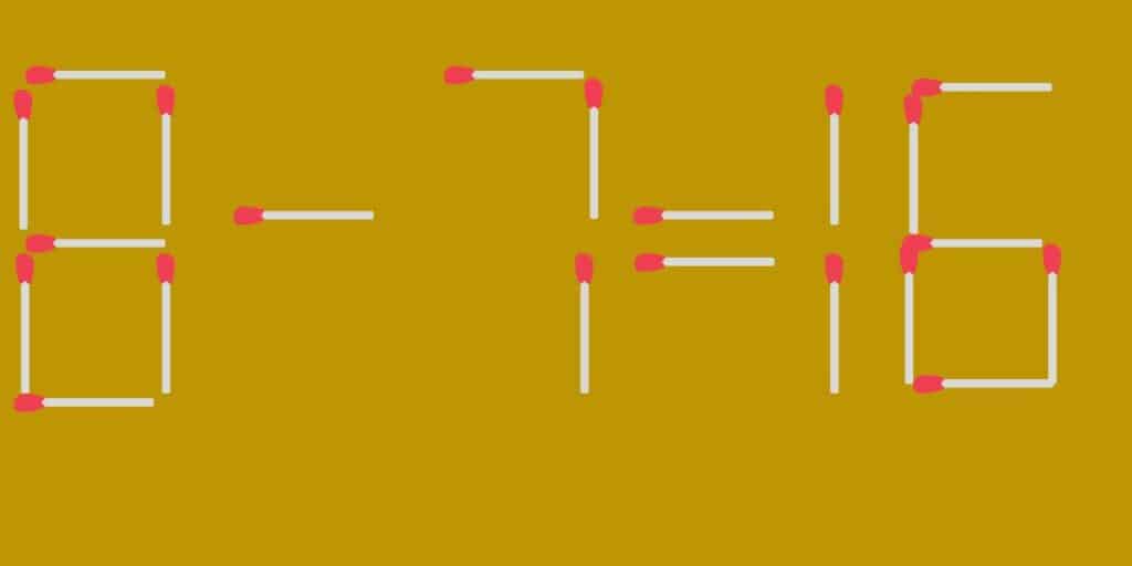 Unlocking the mystery of Matchstick Puzzles transform this tricky and incorrect equation with just one clever move!