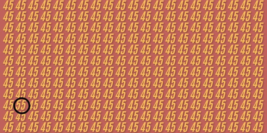 Spot the Odd Number Out Test Your Focus and Sharpen Your Mind (2)