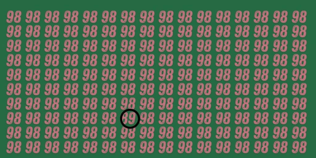 Can You Find the Odd Number Out Test Your Powers of Observation (2)