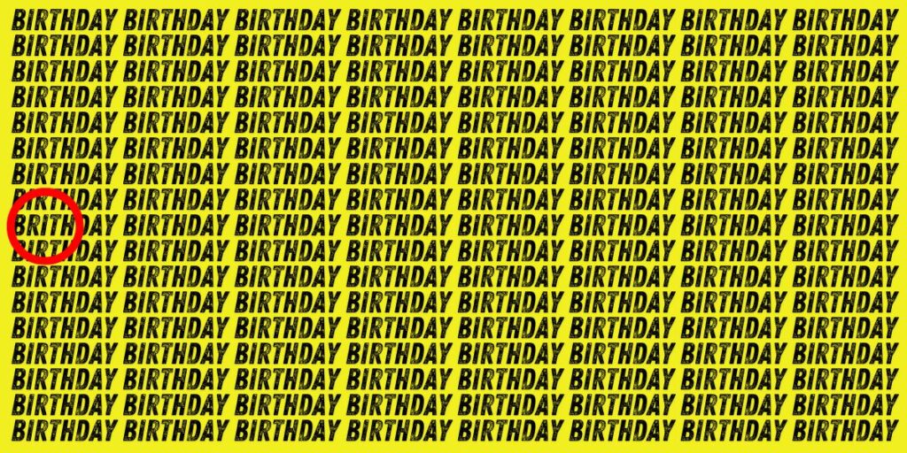 Can You Find the Hidden Mistake in Birthday A Fun Brain Teaser Awaits! (2)