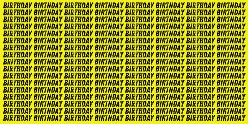 Can You Find the Hidden Mistake in Birthday A Fun Brain Teaser Awaits!
