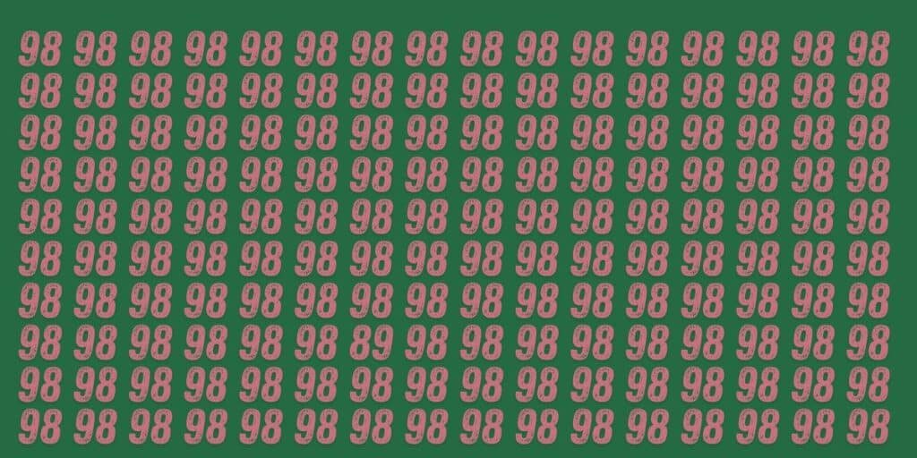 Can You Find the Odd Number Out Test Your Powers of Observation