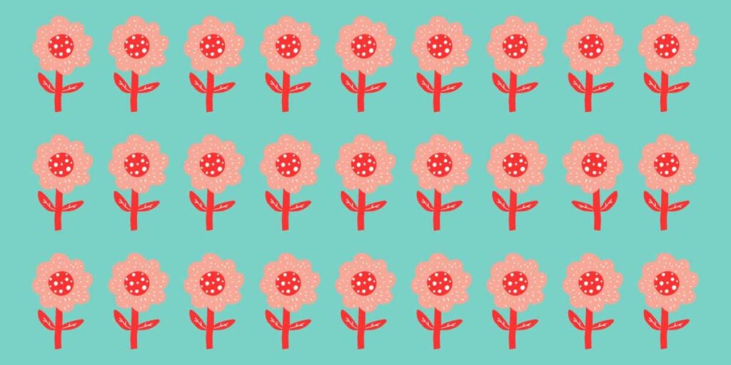 Nur 5 % können diese Herausforderung meistern: Finden Sie die eine oder andere Herausforderung! Finden Sie die einzigartige Blume in weniger als 5 Sekunden – schaffen Sie das?