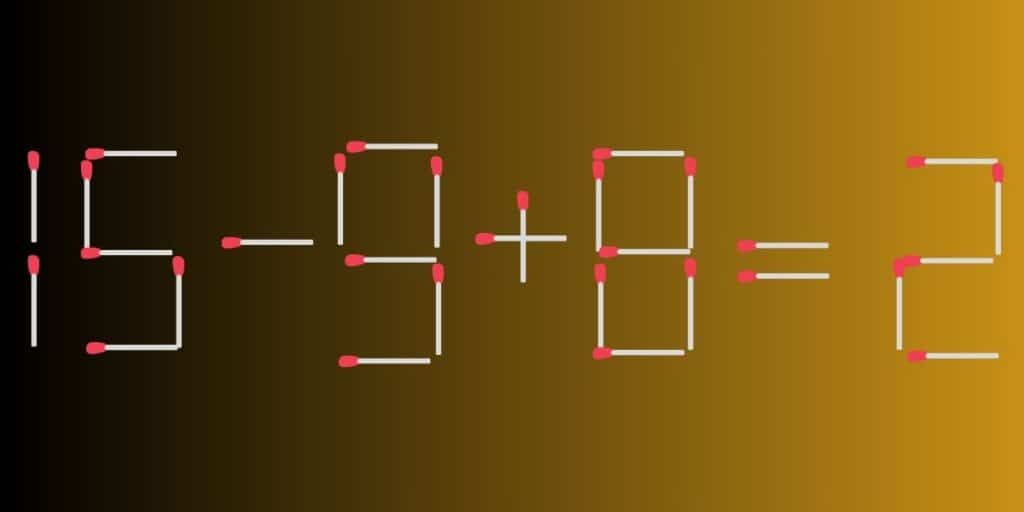 Can You Solve This Matchstick Puzzle A Simple Move Makes the Impossible Possible! (2)