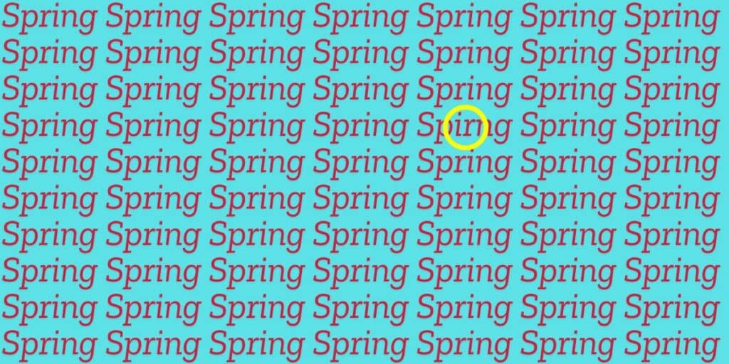 Can You Spot the Hidden Mistake in This Spring Brain Teaser