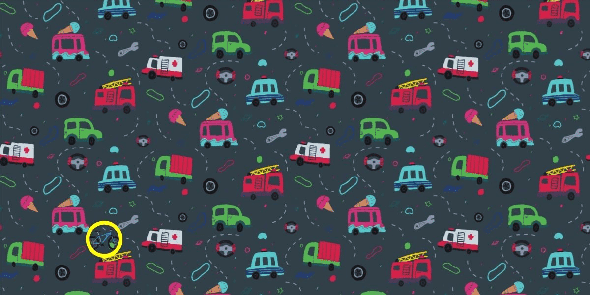 Können Sie den Fahrradhirnteaser erkennen? Zoomen Sie dieses überfüllte Auto-Bild in weniger als 7 Sekunden, um Ihren genialen IQ auf Genie-Ebene zu präsentieren!